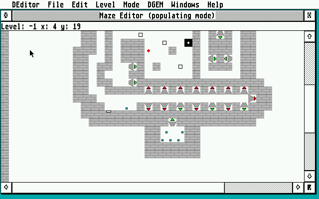 DGEM Editor [Falcon030] [TT030] atari screenshot